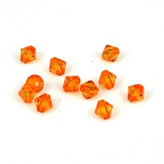 아띠샵 비즈 비즈공예 팔찌만들기 주판알4mm, D-34 주황, 450개