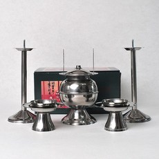동신 향로세트 스텐제기, 동신향로세트, (1set)