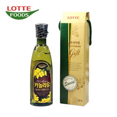롯데 해표 프리미엄오일 선물세트 카놀라유 1P 2P 3P 4P, 1세트, 롯데카놀라유1P, 500ml