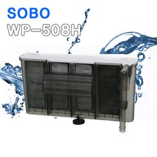 SOBO 슬림걸이식 여과기 WP-508H / ~ 2자 + 아마존 프리필터(소), 1개