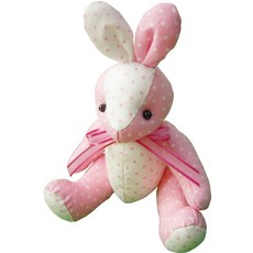 해피코튼 테디베어 DIY 인형 만들기 토토 분홍, 1개