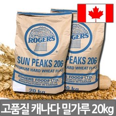 캐나다 밀가루 썬픽스 20kg 영양강화 고급강력분
