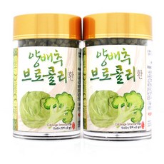 바른약초 간편한 양배추브로콜리환(1400정), 100g, 2개