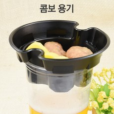 테이크아웃 콤보 용기 컴전용 속컵/저렴한 가격, 콤보용기, 1박스, 1개