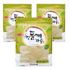 깐들깨가루중국산