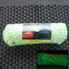 이드나인 캠핑 반사야광스트링 50M(두께6mm) 캠핑로프, 1개