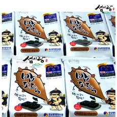 광천중앙식품 밥도둑 파래도시락김, 120g, 1박스