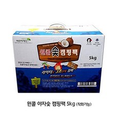 원콜 야자 숯, 원콜 야자숯 캠핑팩 5kg, 1개