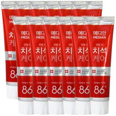 메디안 치석케어 맥스 치약, 120g, 12개