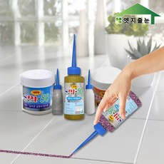 욕실 현관 줄눈 타일줄눈 셀프줄눈 셀프시공 바닥용 변기 및 테두리용, 바닥용 실버, 1개