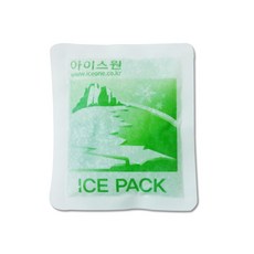 아이스원 고급형 부직포 아이스팩 12x14cm 5개 1세트 식품신선유지 택배포장