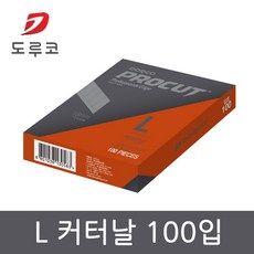 도루코 L 커터날 100입 L날 gil 커터칼, 100개