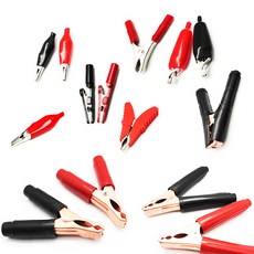 velton 악어클립 악어집게 동클립 크립 DIY 악어크립 테스터, 1.악어클립(소)(4개발송), .개