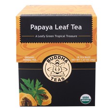 Buddha Teas 파파야 리프 티, 2g, 18개입