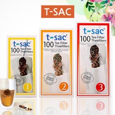 티색 (t-sac) 티필터 100매 1-2컵 (size 1) 차필터/여과지, 티색(t-sac) 티필터 100매 1-2컵 (size 1)