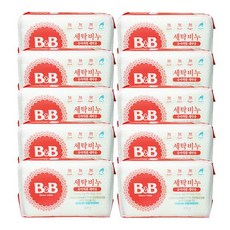 비앤비 세탁비누 유아의류 세탁용, 200g, 40개