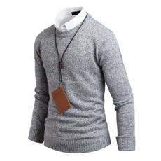 다꾸앙 남자 스웨터 보카시 데일리 남성 니트 _ts2119