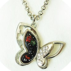 나비이니셜목걸이