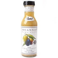 Briannas 이탈리안 비네그레트 드레싱, 355ml, 1개