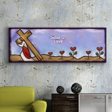 앨범가로직사각긴액자