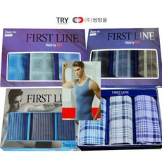 트라이 트라이런닝3매입 남성런닝 속옷