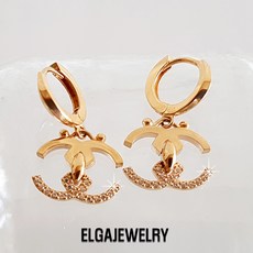 샤넬귀걸이18k