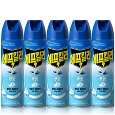 한국존슨 에프킬라 무향 500ml, 5개