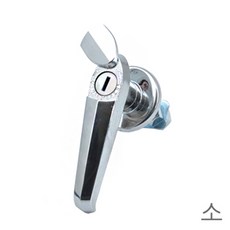배전함핸들 배전판 분전함 손잡이 전기함키 컨트롤박스 핸들 푸쉬버턴 잠금장치, 1개