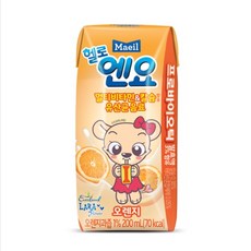 헬로엔요 x 24팩(1box) 오렌지200ml