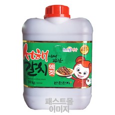 천년의빛영광 서해 갈치액젓 10kg 액젓, 1개