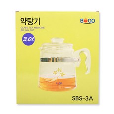 이탈리아노 보고 내열유리 약탕기 3L, 1개