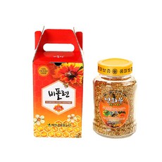 해찬골벌꿀농원 고급 화분 다레 찔레 10가지 화분 가루, 1병, 510g
