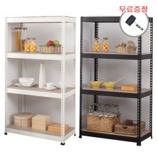 세간가구 스피드랙 기둥1800-4단, 블랙