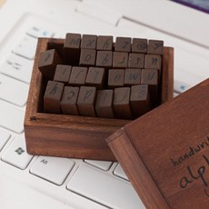 바로찍는타이거알파벳스탬프