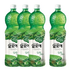 자연은 알로에 1.5L, 4개