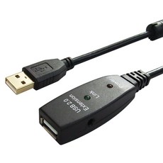 대원티엠티 USB2.0 리피터케이블 15m DW-USBE, 1개