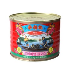 에스제이 이금기 프리미엄팬더굴소스2.27kgX6개(1박스)/굴소스/소스/팬더굴소스/조미료/식자재