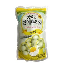 화인 깐메추리알1kg 2개, 단품