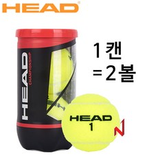 헤드 테니스공 챔피언쉽 신형 1캔=2볼 시합구