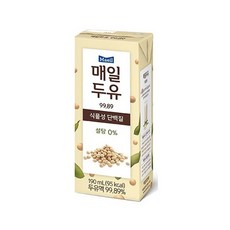 매일유업 매일두유, 190ml, 72개
