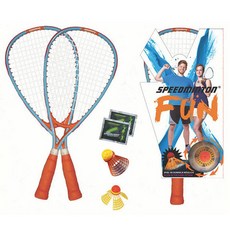 Speedminton GMBH 스피드민턴 펀세트 단거리 야간 커플 운동 가능
