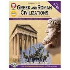 Greek and Roman Civilizations Grades 5-8+, Mark Twain Media Inc Pub