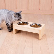[YLB]예림방 고양이 밥그릇 도자기 식기, 도자기 2구, 1개