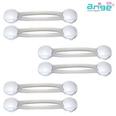 앙쥬 유아 다용도 롱 잠금장치(2P), 화이트, 3개