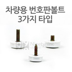 나인티나인 국산 번호판볼트 피스 너트 번호판가드 1P, 번호판볼트-소1p, 1개