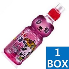 해태음료)헬로 팬돌이 솜사탕 280ml 페트병 1박스(24개) 음료 여름 주스 차 과일