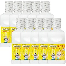 2080 애경 치과놀이 가글 바나나맛, 250ml, 10개