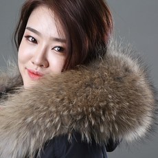 [나이뻐] 라쿤리폼/네츄럴 남녀공용(패딩털교체)