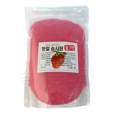 맛깔 천연색소사용 솜사탕재료(맛깔슈가 딸기향) 1Kg, 2개