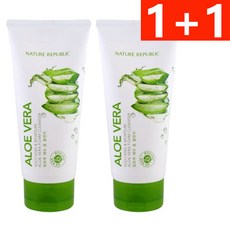 네이처 리퍼블릭 수딩앤모이스처 알로에베라 폼 클렌저, 150ml, 2개